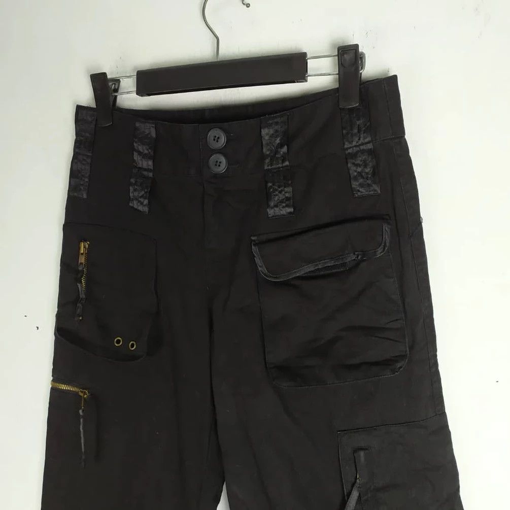 Japanese Brand APARTMENT MARKET BUSH PANTS/BLACK CARGO PANTS MULTIPOCKET Size US 26 / EU 42 - 7 Thumbnail
