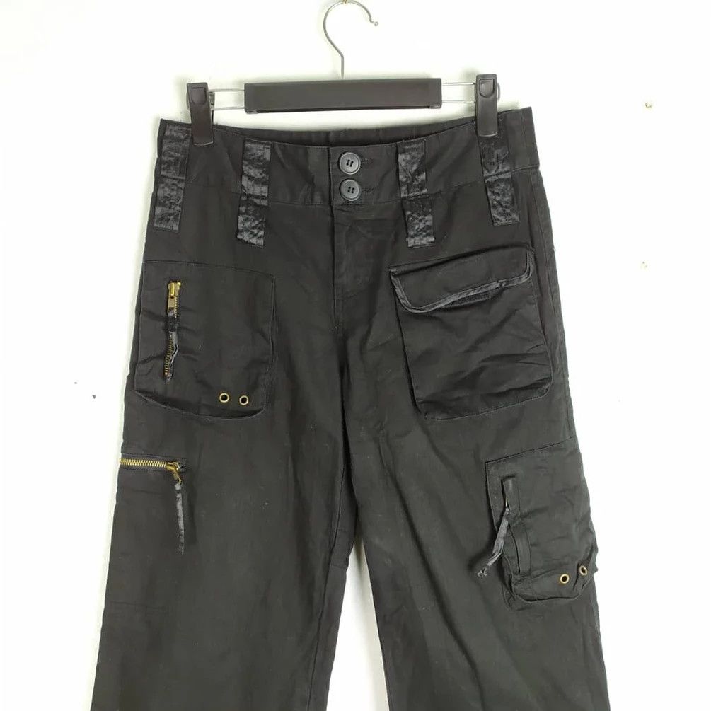 Japanese Brand APARTMENT MARKET BUSH PANTS/BLACK CARGO PANTS MULTIPOCKET Size US 26 / EU 42 - 1 Thumbnail