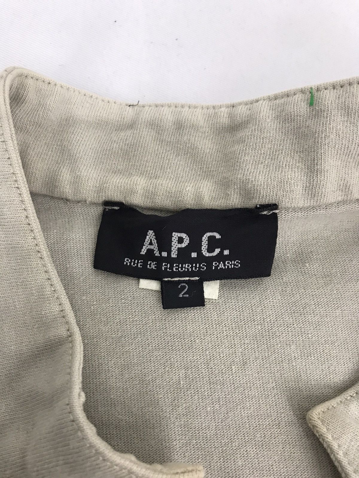 A.P.C. A.P.C APC France Rue De Fleurus Paris Tee Modern Classic Size US S / EU 44-46 / 1 - 3 Thumbnail