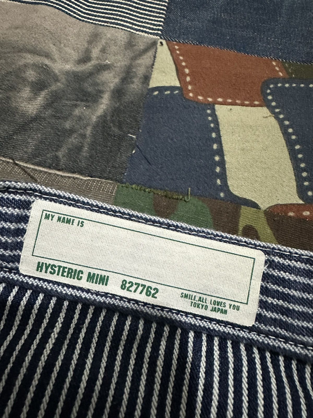 Hysteric Glamour × Japanese Brand Hysteric Glamour Mini Stripe Skirt Size 26" / US 2 / IT 38 - 10 Thumbnail
