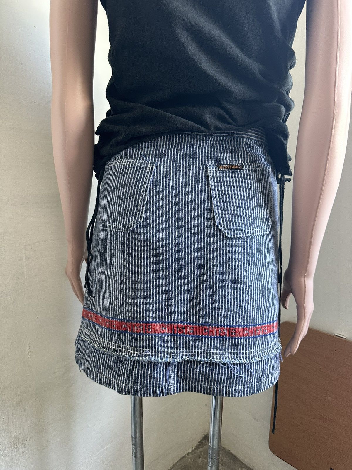 Hysteric Glamour × Japanese Brand Hysteric Glamour Mini Stripe Skirt Size 26" / US 2 / IT 38 - 4 Thumbnail