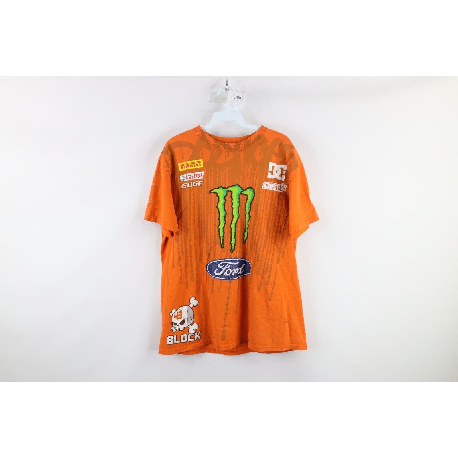 Vintage Vintage DC Shoes Ken Block Monster Energy Rally Car T-Shirt Size US L / EU 52-54 / 3 - 1 Thumbnail