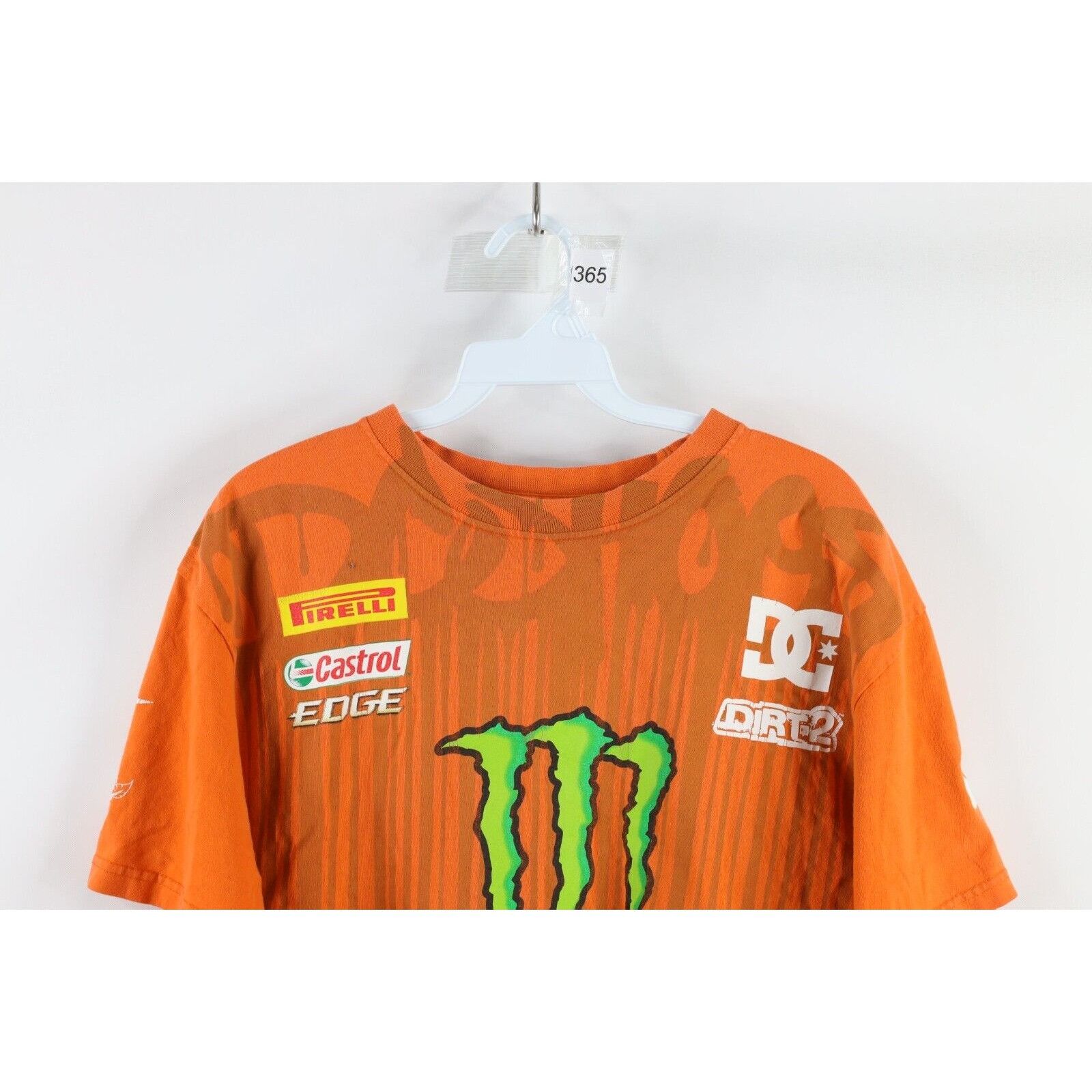 Vintage Vintage DC Shoes Ken Block Monster Energy Rally Car T-Shirt Size US L / EU 52-54 / 3 - 2 Thumbnail