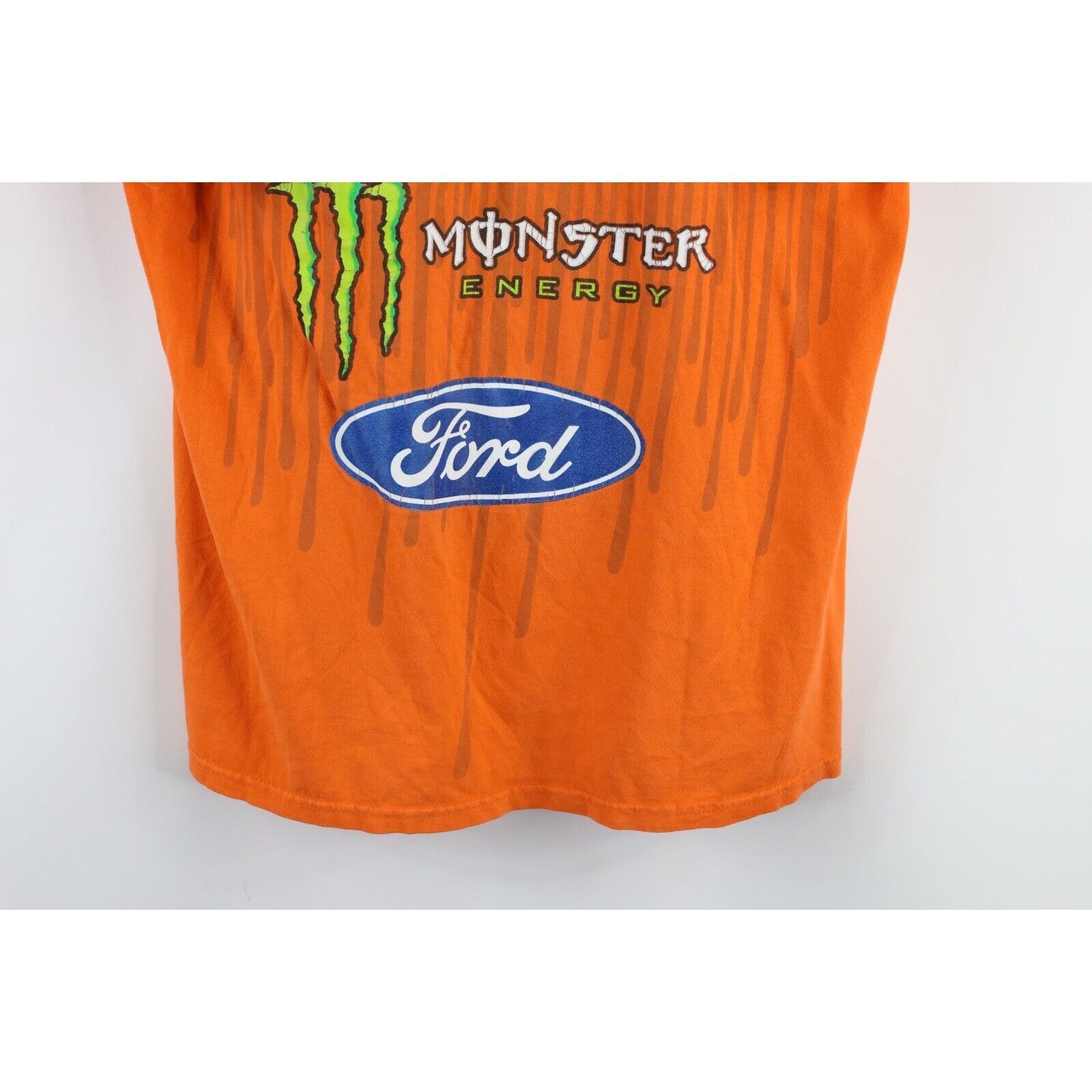 Vintage Vintage DC Shoes Ken Block Monster Energy Rally Car T-Shirt Size US L / EU 52-54 / 3 - 9 Thumbnail