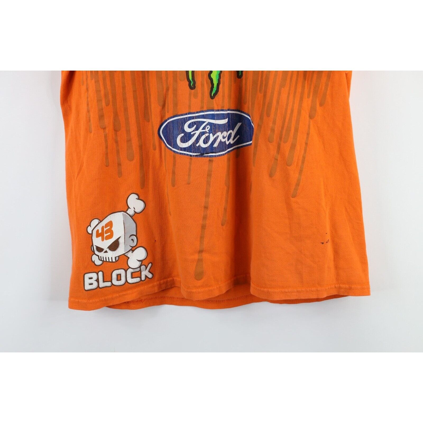 Vintage Vintage DC Shoes Ken Block Monster Energy Rally Car T-Shirt Size US L / EU 52-54 / 3 - 3 Thumbnail