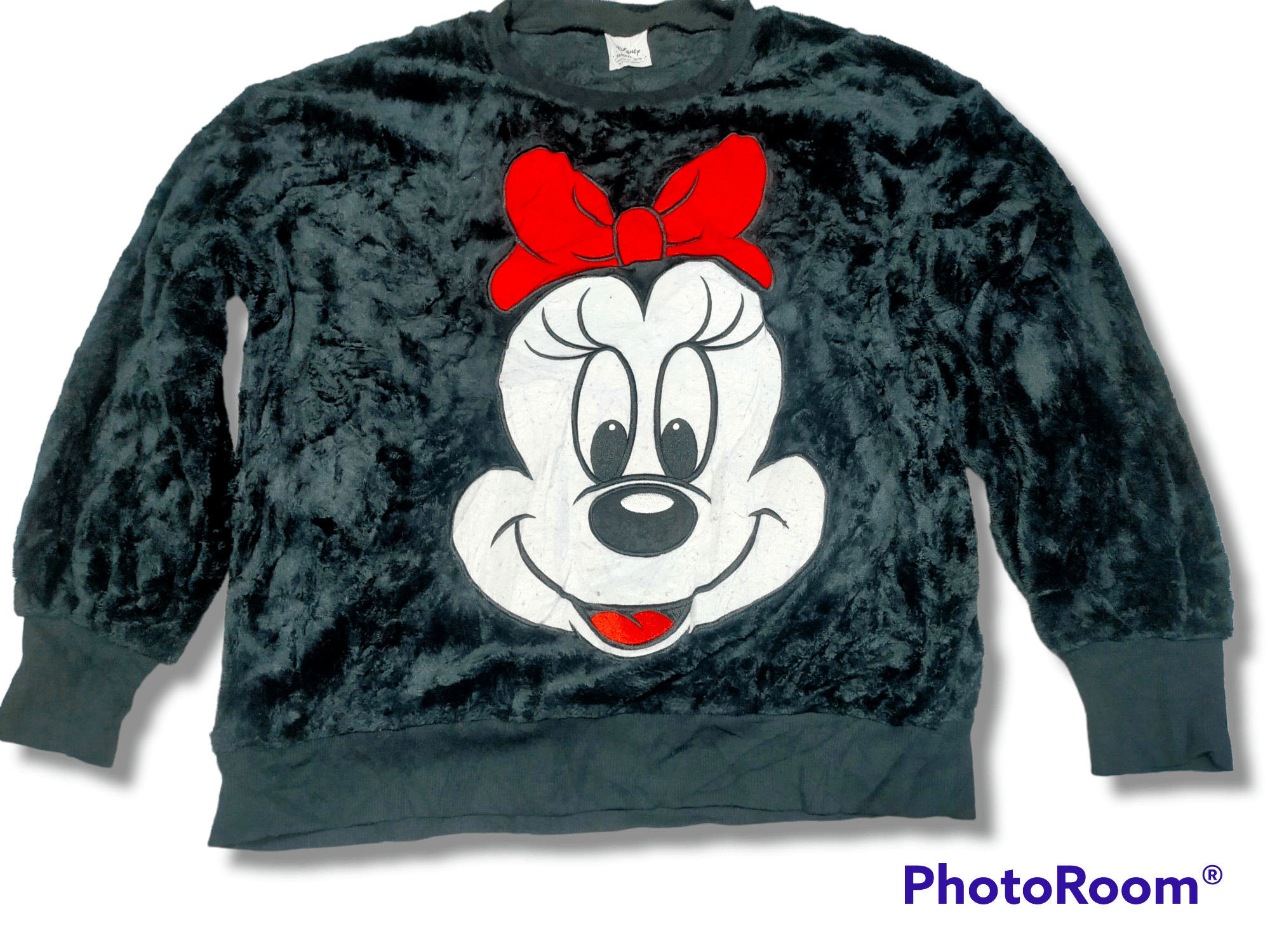 Disney DISNEY MINNIE MOUSE BIG LOGO FUZZY SWEATSHIRT LADIES Size M / US 6-8 / IT 42-44 - 1 Thumbnail