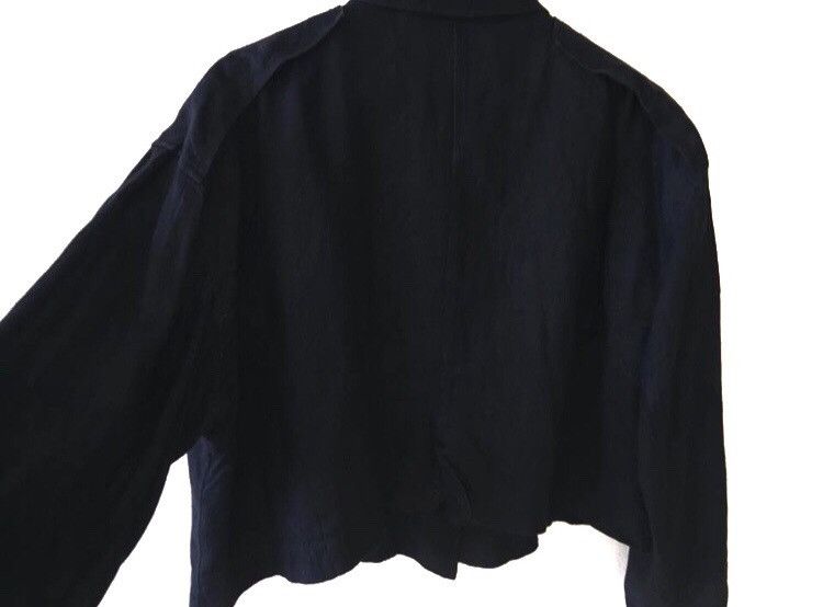 Y's Yohji yamamoto Cropped Linen jacket Size US L / EU 52-54 / 3 - 5 Thumbnail
