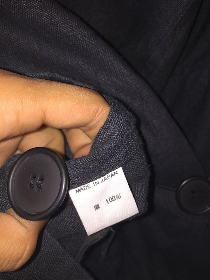 Y's Yohji yamamoto Cropped Linen jacket Size US L / EU 52-54 / 3 - 8 Thumbnail