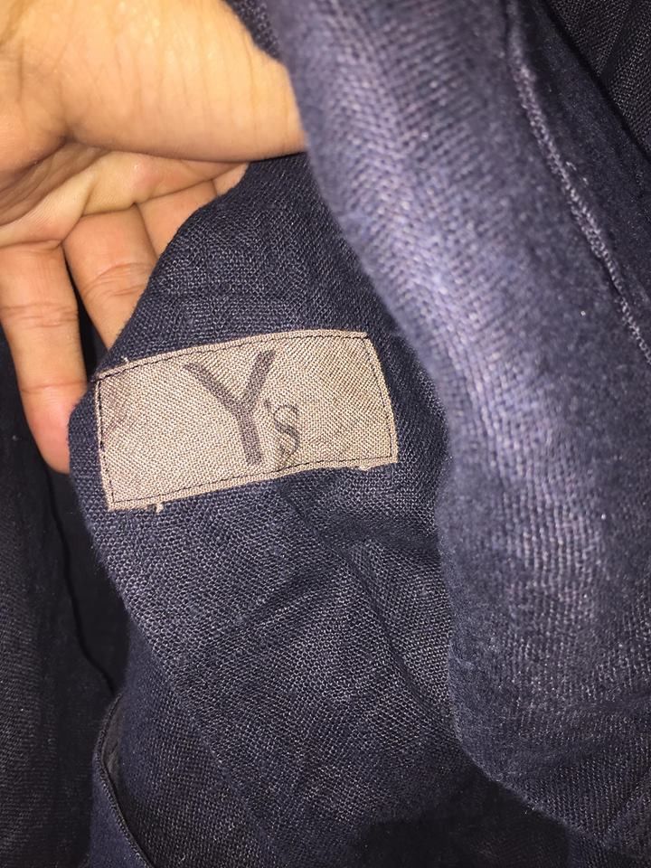 Y's Yohji yamamoto Cropped Linen jacket Size US L / EU 52-54 / 3 - 2 Thumbnail