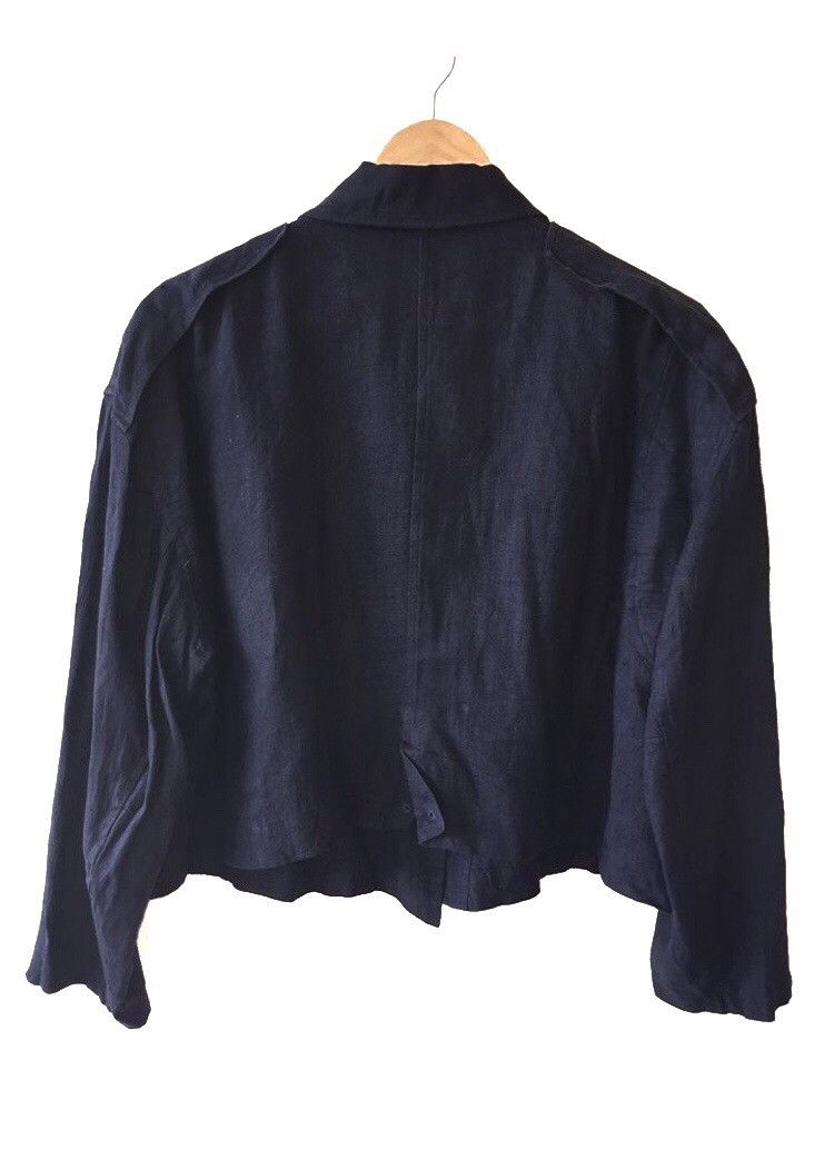 Y's Yohji yamamoto Cropped Linen jacket Size US L / EU 52-54 / 3 - 4 Thumbnail