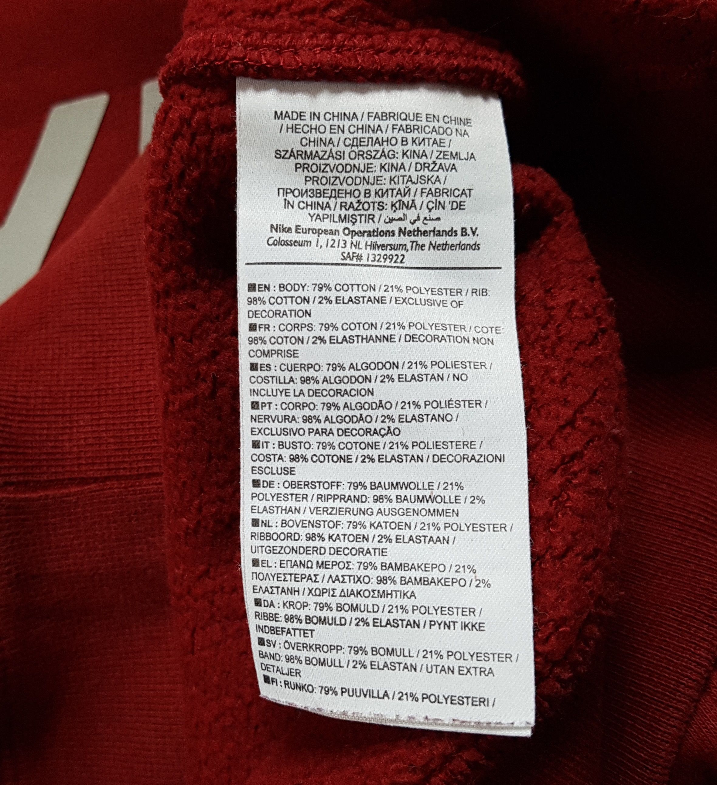 Nike Nike Track & Field Vintage Sweatshirt Big Logo Swoosh Size US M / EU 48-50 / 2 - 10 Thumbnail