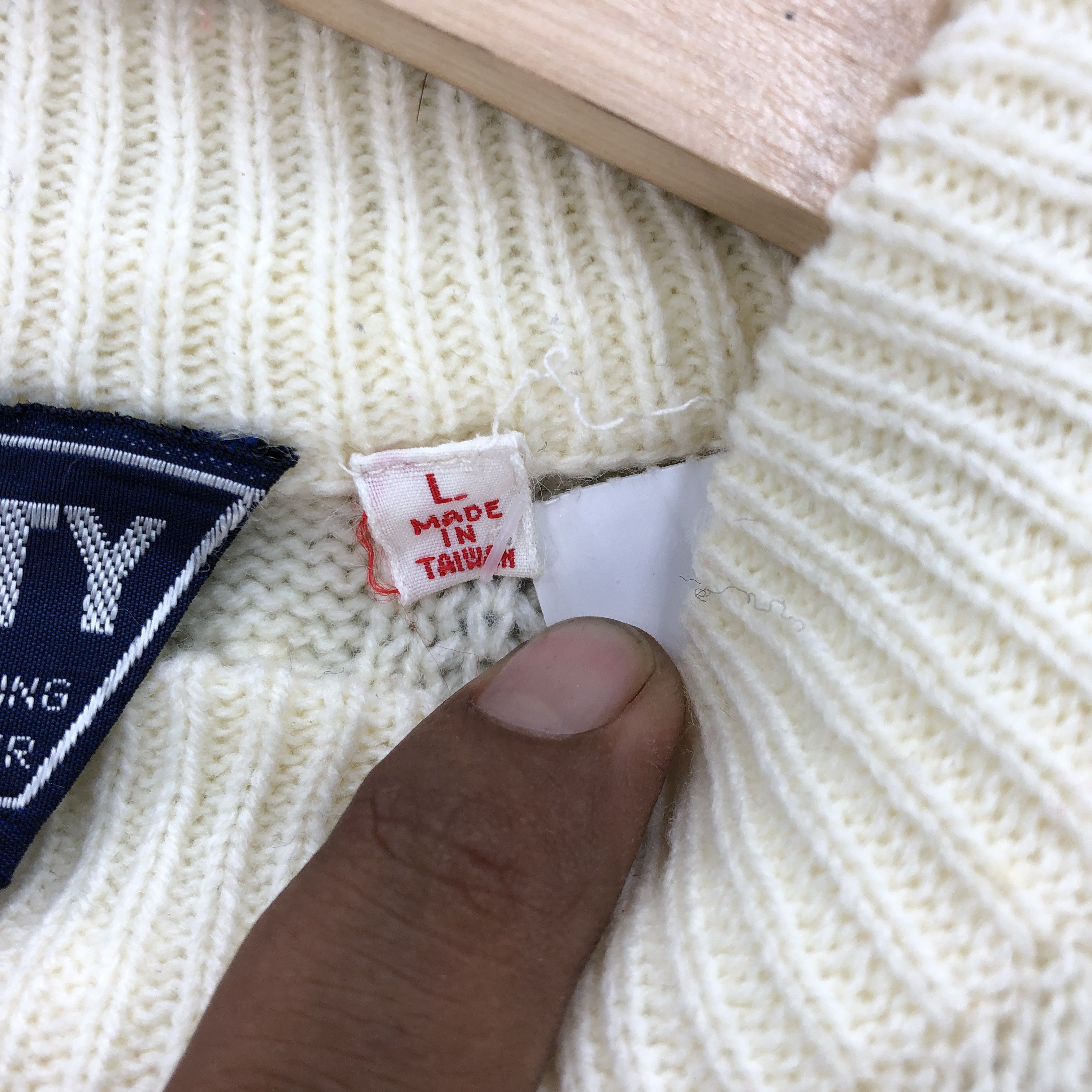 Aran Isles Knitwear × Japanese Brand × Vintage Japanese Knitwear Sweatshirt Aran Isles Knitted Sweater Size US M / EU 48-50 / 2 - 5 Thumbnail