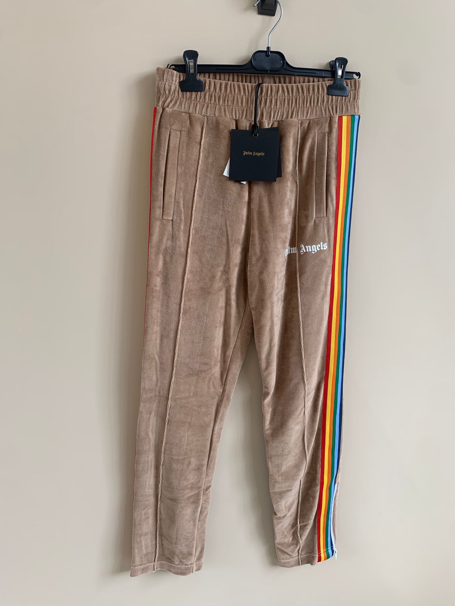 Palm Angels Chenille Sweat Pants in Brown / Multicolor Size US 30 / EU 46 - 12 Thumbnail