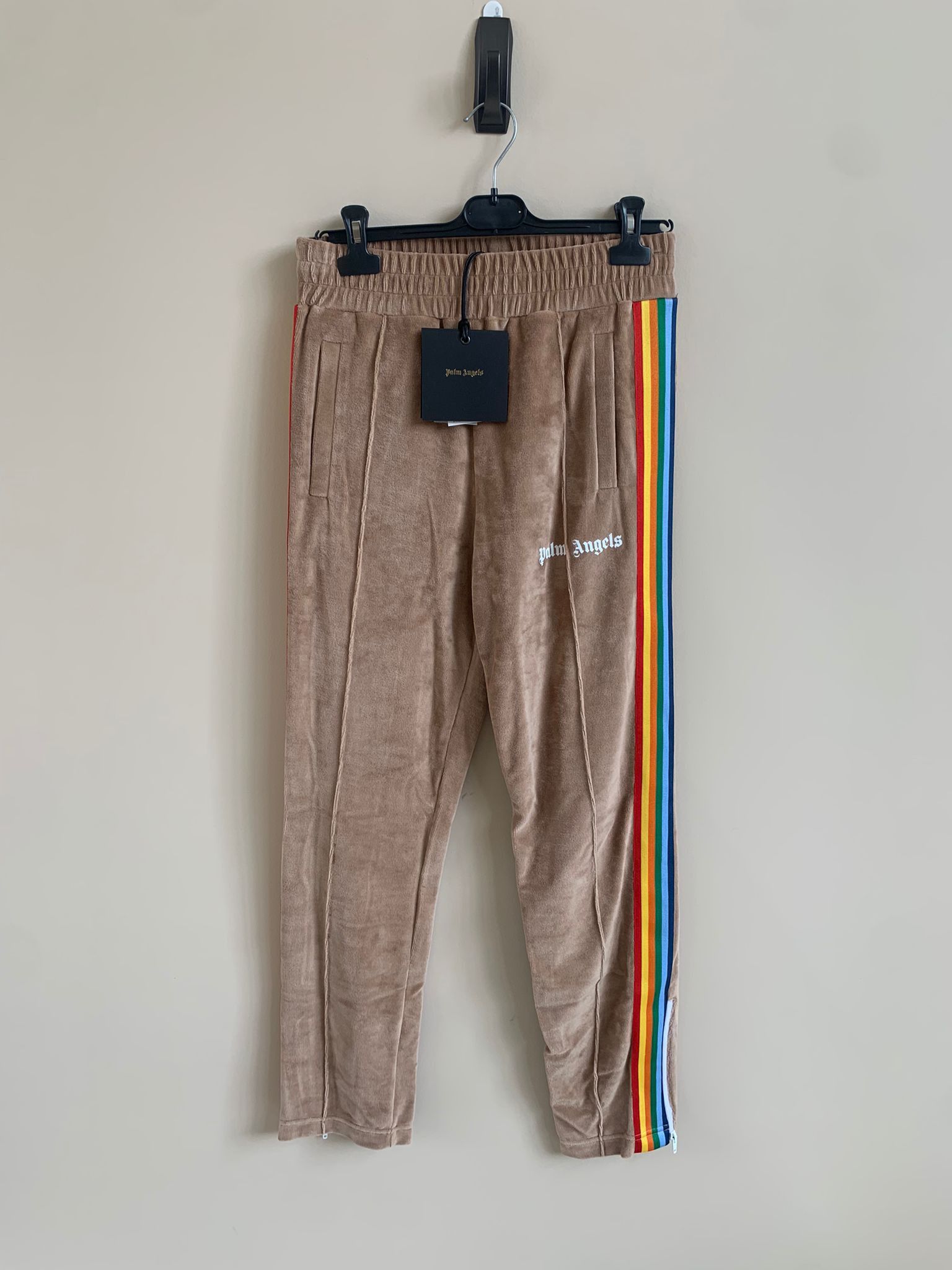 Palm Angels Chenille Sweat Pants in Brown / Multicolor Size US 30 / EU 46 - 3 Thumbnail