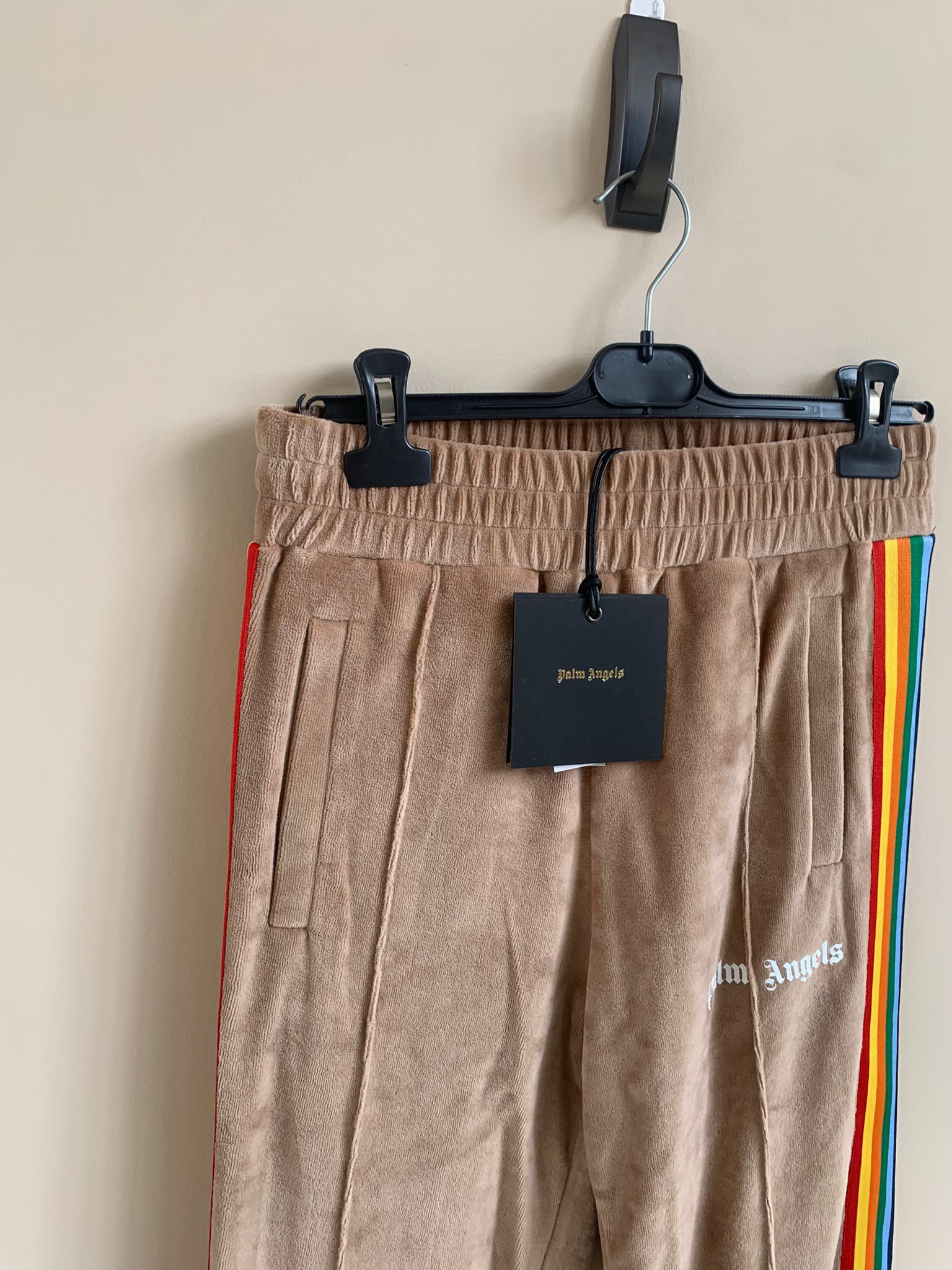 Palm Angels Chenille Sweat Pants in Brown / Multicolor Size US 30 / EU 46 - 8 Thumbnail