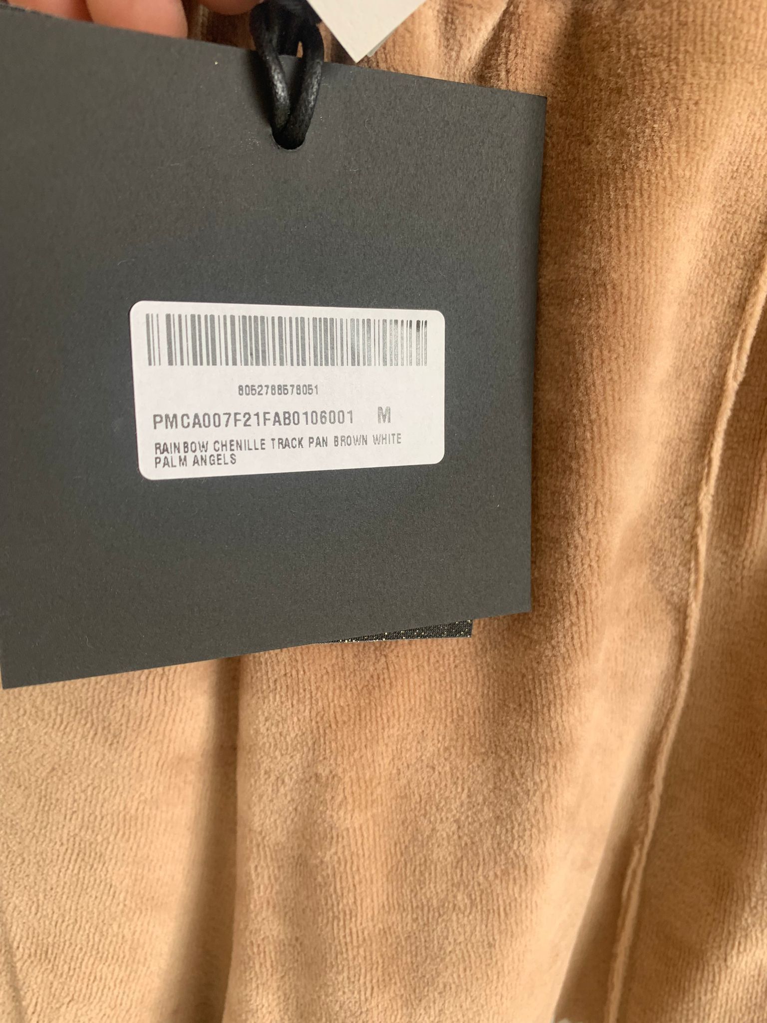 Palm Angels Chenille Sweat Pants in Brown / Multicolor Size US 30 / EU 46 - 11 Thumbnail