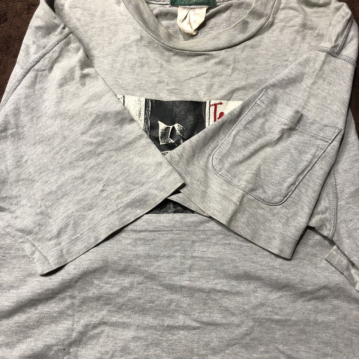 5351 POUR LES HOMMES Vintage 5351 Pour Les Hommes T Shirt Size US L / EU 52-54 / 3 - 6 Thumbnail