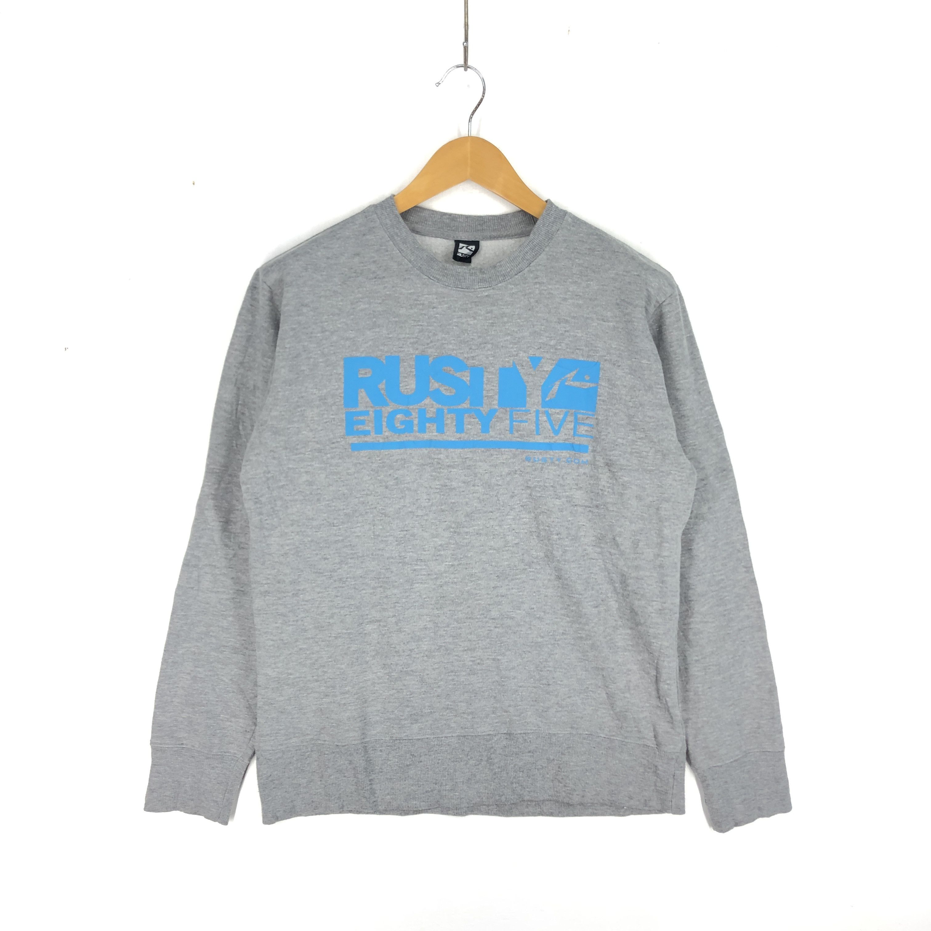 Rusty RUSTY EIGHTY FIVE Crew Neck Sweatshirt #2525-89 Size US M / EU 48-50 / 2 - 1 Thumbnail