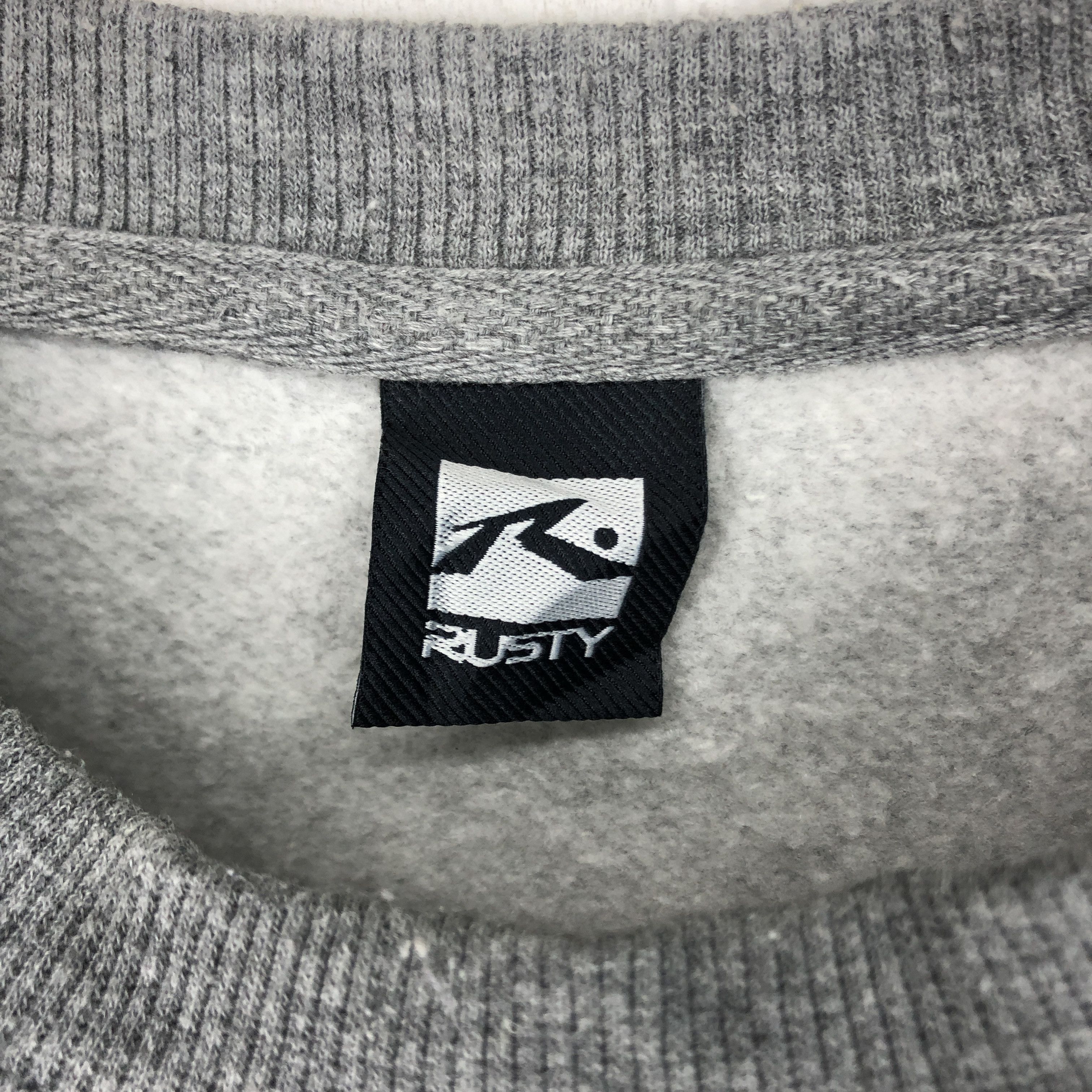 Rusty RUSTY EIGHTY FIVE Crew Neck Sweatshirt #2525-89 Size US M / EU 48-50 / 2 - 3 Thumbnail