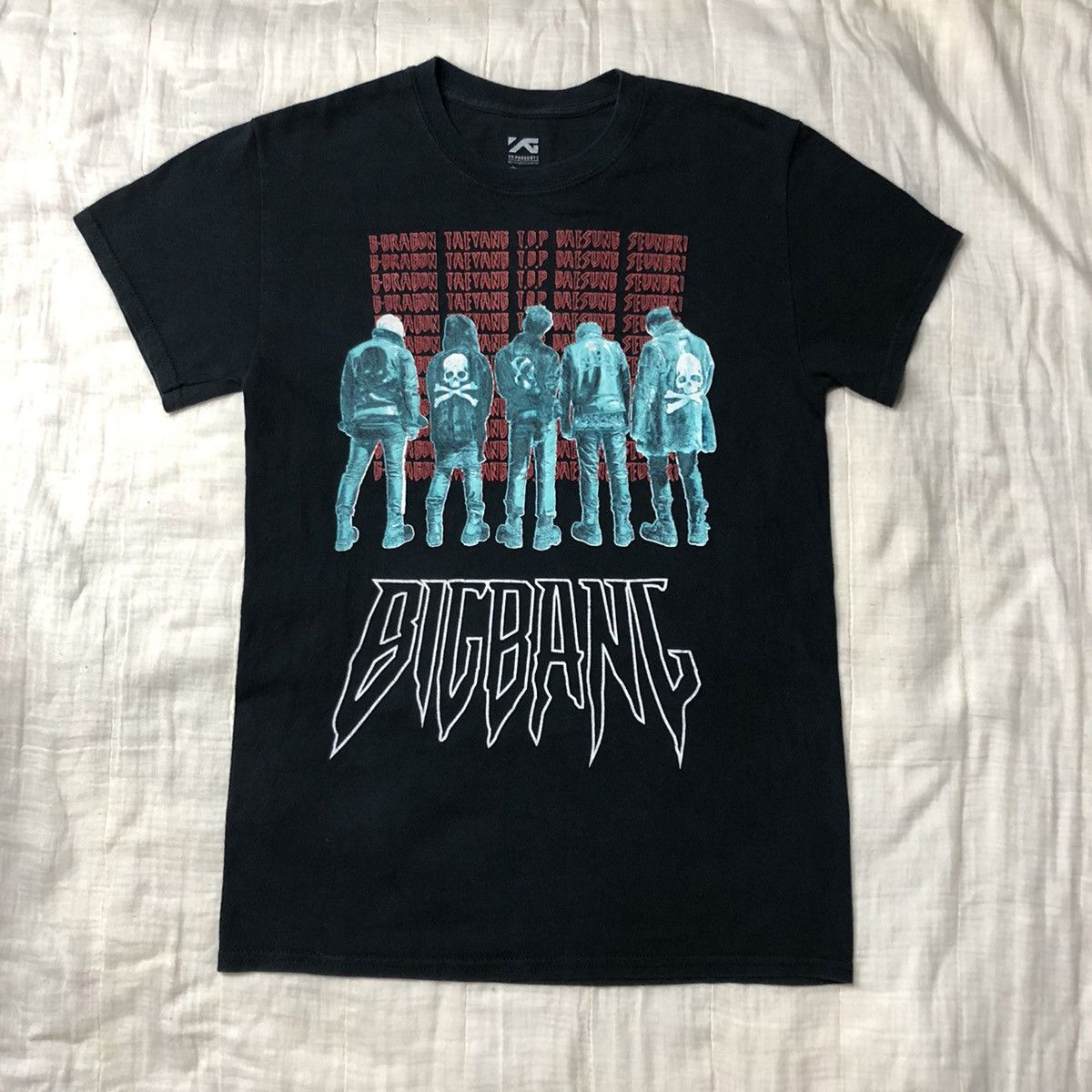 Vintage big bang band t shirt grailed