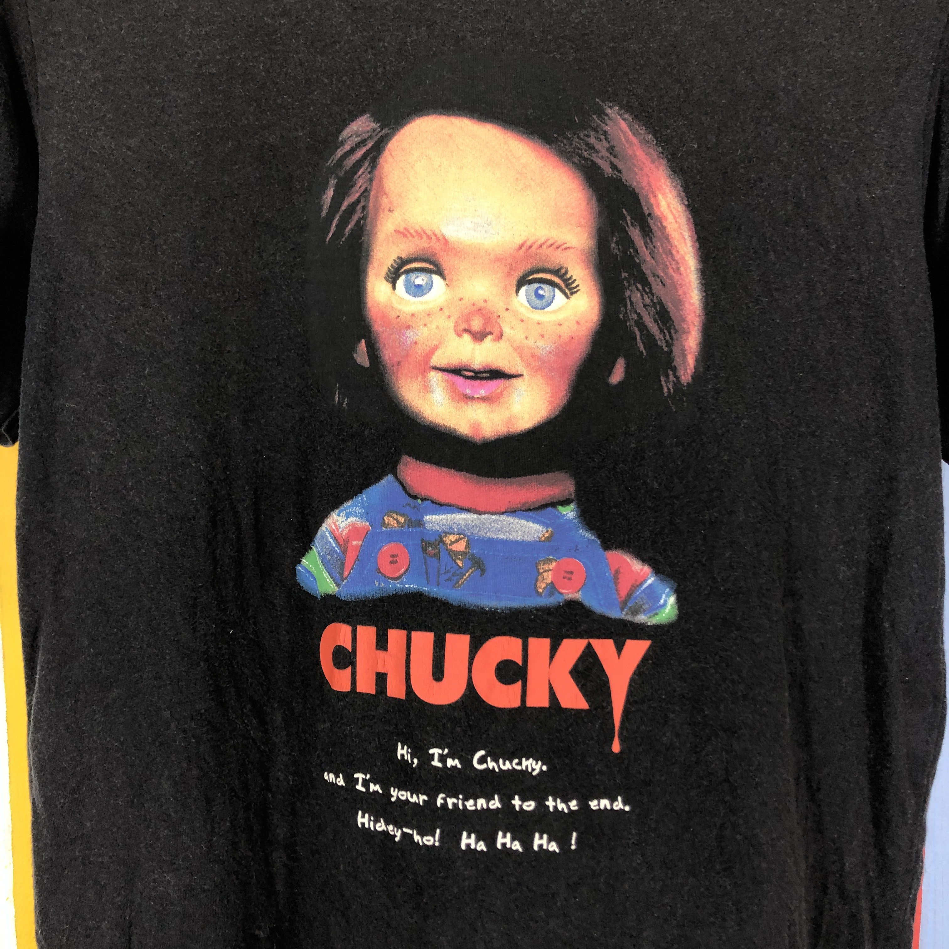 Uniqlo Y2K Vintage UNIQLO x CHUCKY Crew Neck T Shirt #0910/AH Size US S / EU 44-46 / 1 - 2 Thumbnail