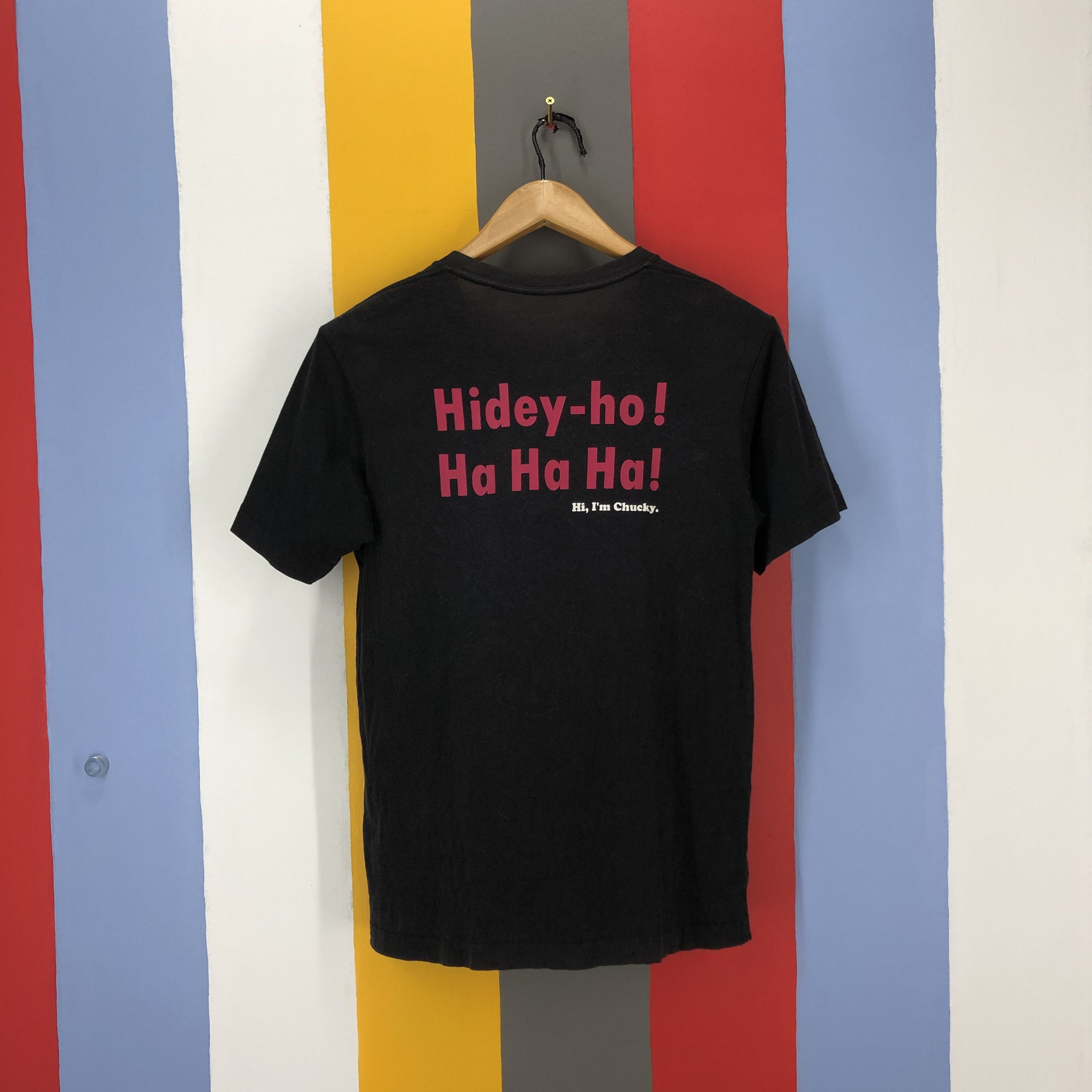 Uniqlo Y2K Vintage UNIQLO x CHUCKY Crew Neck T Shirt #0910/AH Size US S / EU 44-46 / 1 - 6 Thumbnail