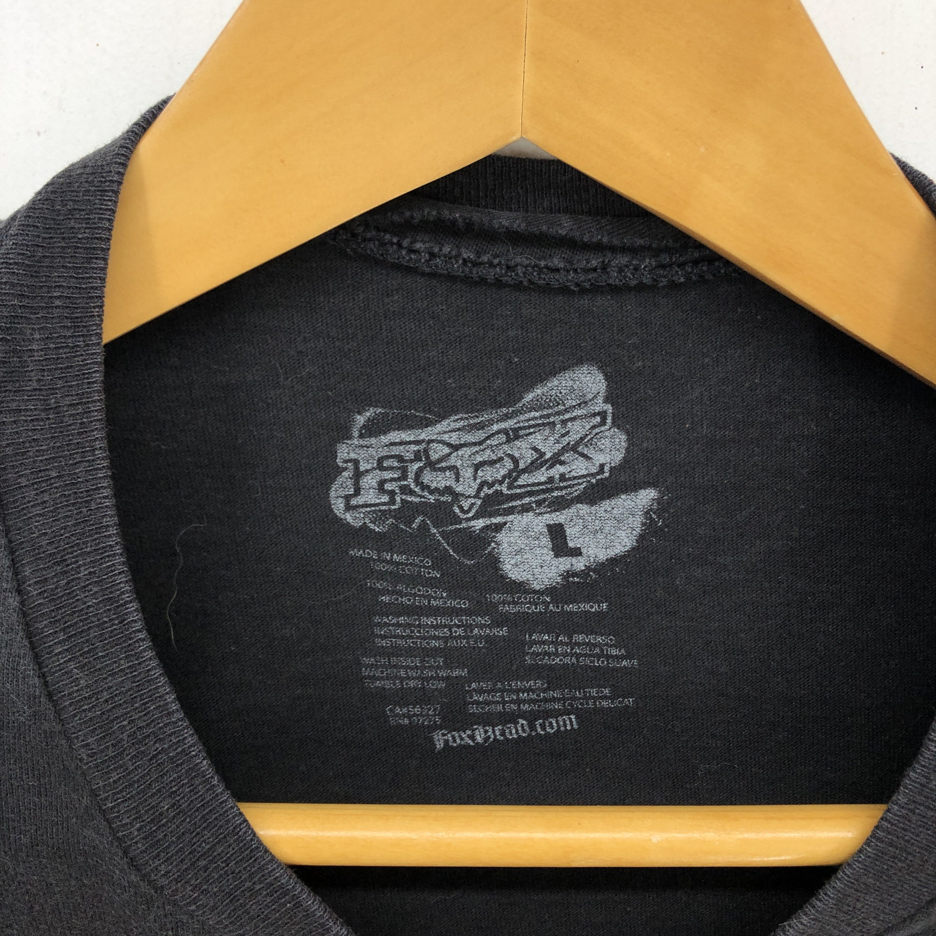 Fox Racing FOX Crew Neck T Shirt #1616-60 Size US L / EU 52-54 / 3 - 3 Thumbnail