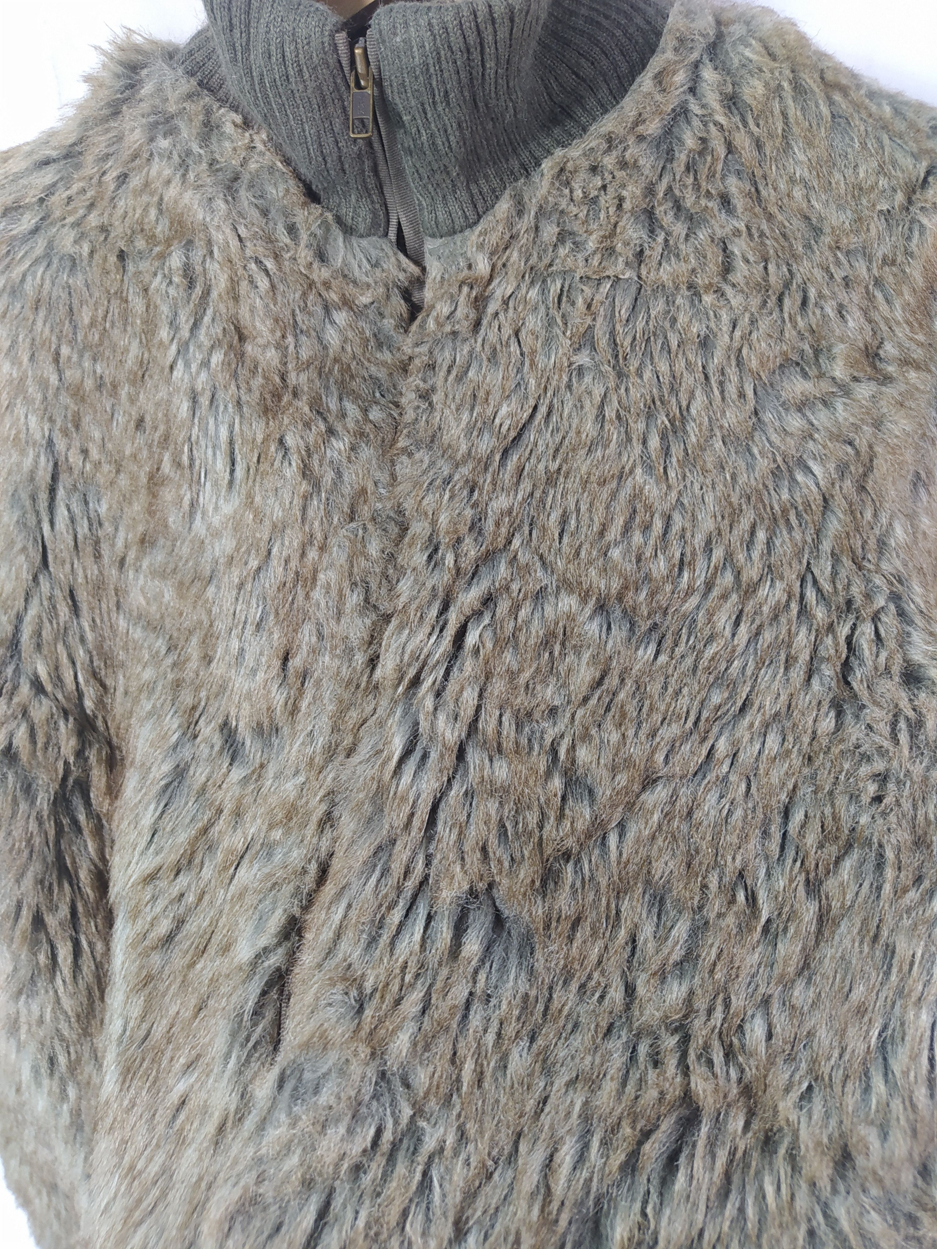 20471120 × Japanese Brand ⭐ STEALS ⭐Japanese brand faux fur cropped jacket Size M / US 6-8 / IT 42-44 - 5 Thumbnail