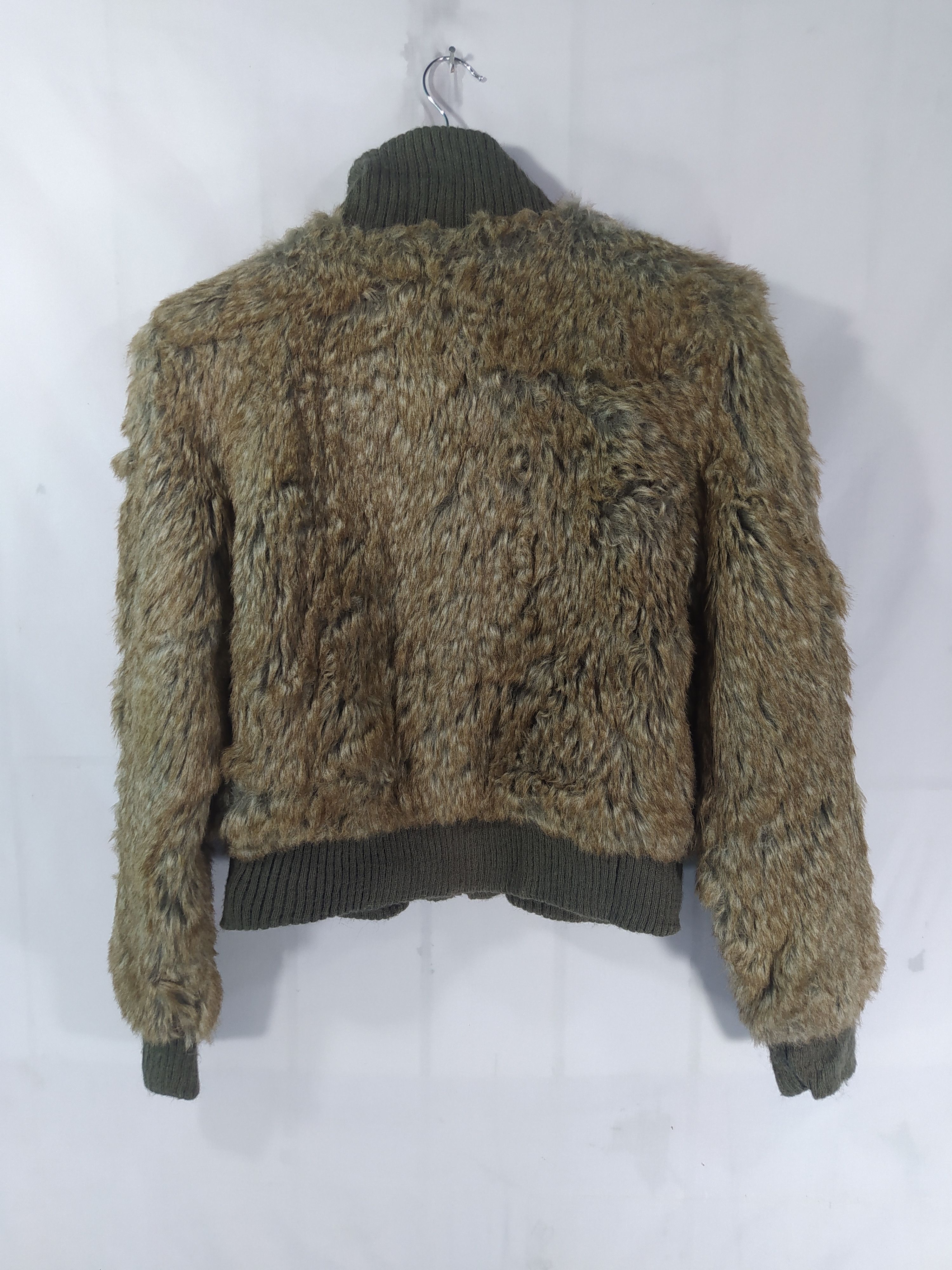 20471120 × Japanese Brand ⭐ STEALS ⭐Japanese brand faux fur cropped jacket Size M / US 6-8 / IT 42-44 - 3 Thumbnail