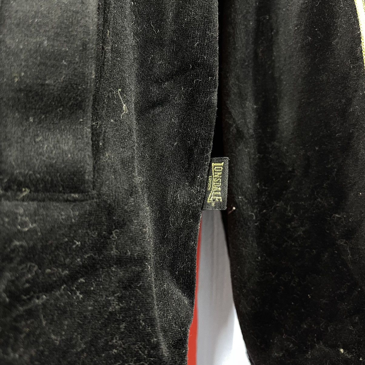 Lonsdale LONSDALE LONDON Black Velvet Zipper Hoodie #1083/AL Size S / US 4 / IT 40 - 11 Thumbnail