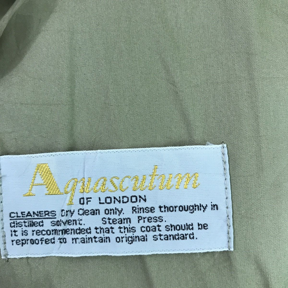 Aquascutum Vintage aquascutum of london england trench coat Size US M / EU 48-50 / 2 - 11 Thumbnail