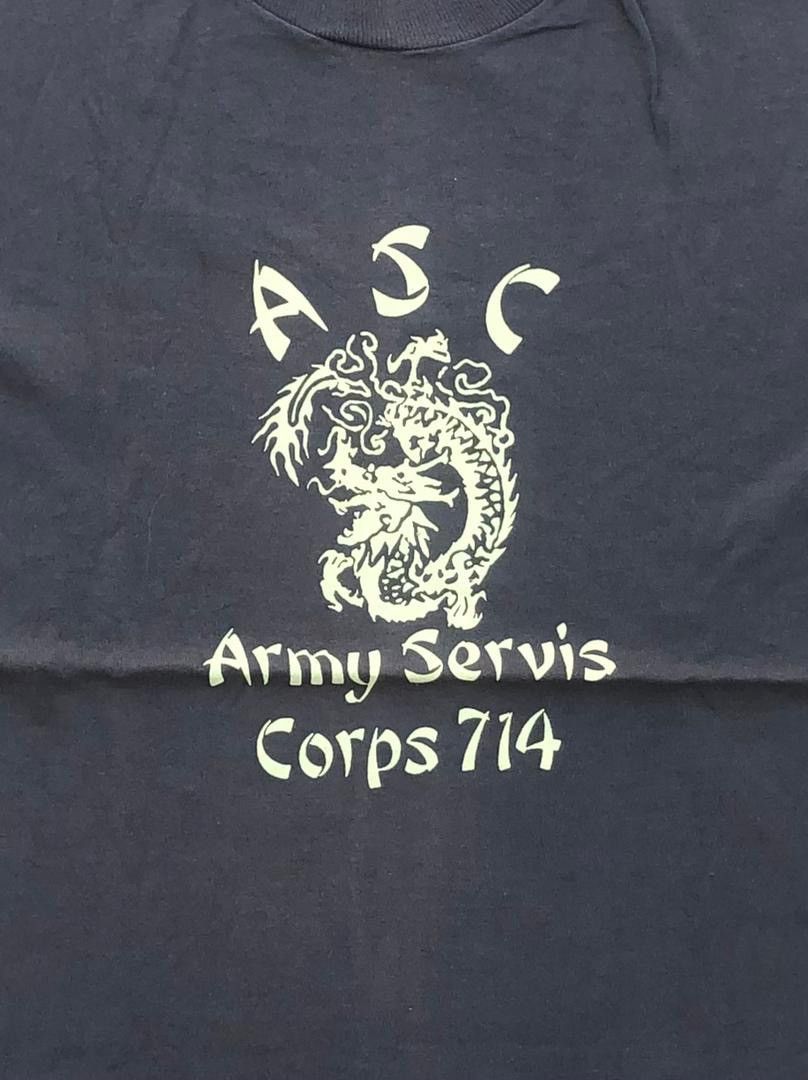 Fruit Of The Loom × Vintage vintage tee Army Service Corps C1 Size US S / EU 44-46 / 1 - 2 Thumbnail