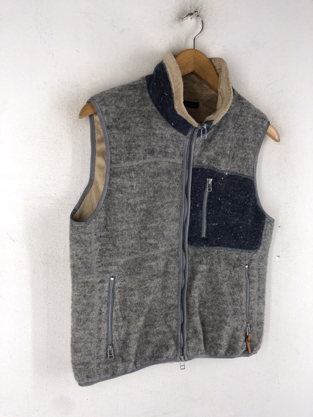 Japanese Brand × Journal Standard 🔥JOURNAL STANDARD SHETLAND WOOL TANK TOP VEST Size US M / EU 48-50 / 2 - 2 Thumbnail