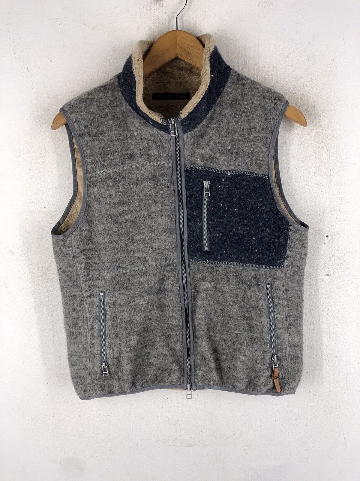 Japanese Brand × Journal Standard 🔥JOURNAL STANDARD SHETLAND WOOL TANK TOP VEST Size US M / EU 48-50 / 2 - 1 Thumbnail