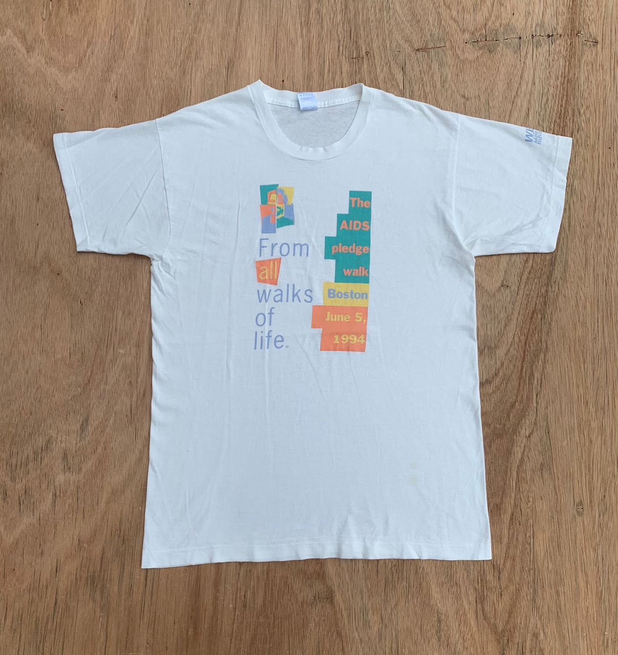 Fruit Of The Loom × Vintage Vintage Tee D 34 Radio and Tv Size US L / EU 52-54 / 3 - 1 Thumbnail