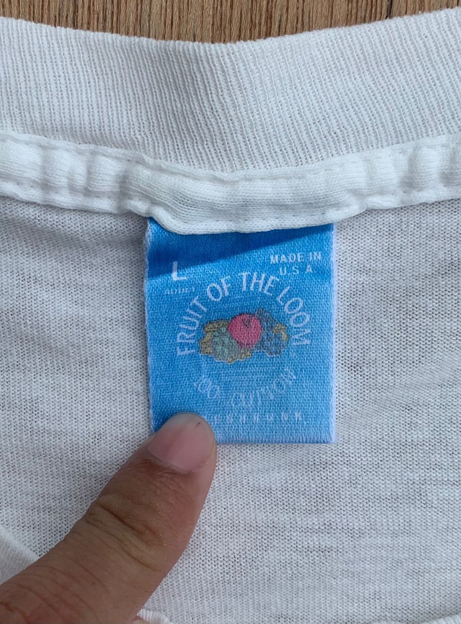 Fruit Of The Loom × Vintage Vintage Tee D 34 Radio and Tv Size US L / EU 52-54 / 3 - 5 Thumbnail