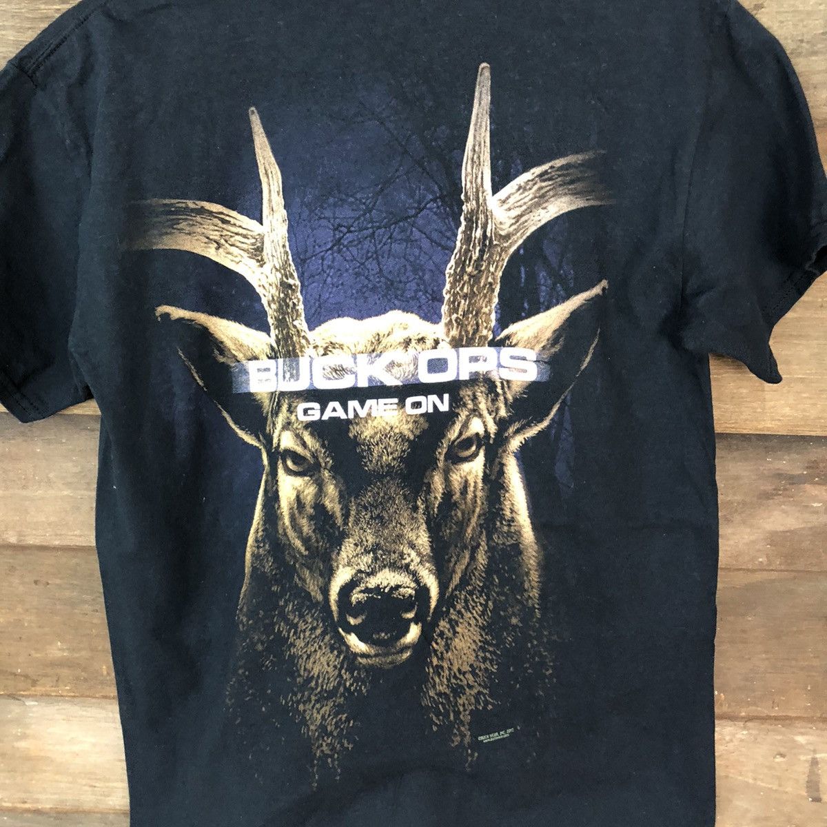 Japanese Brand Black Ops game on Buck Wear Black T shirt #5041 Size US S / EU 44-46 / 1 - 2 Thumbnail