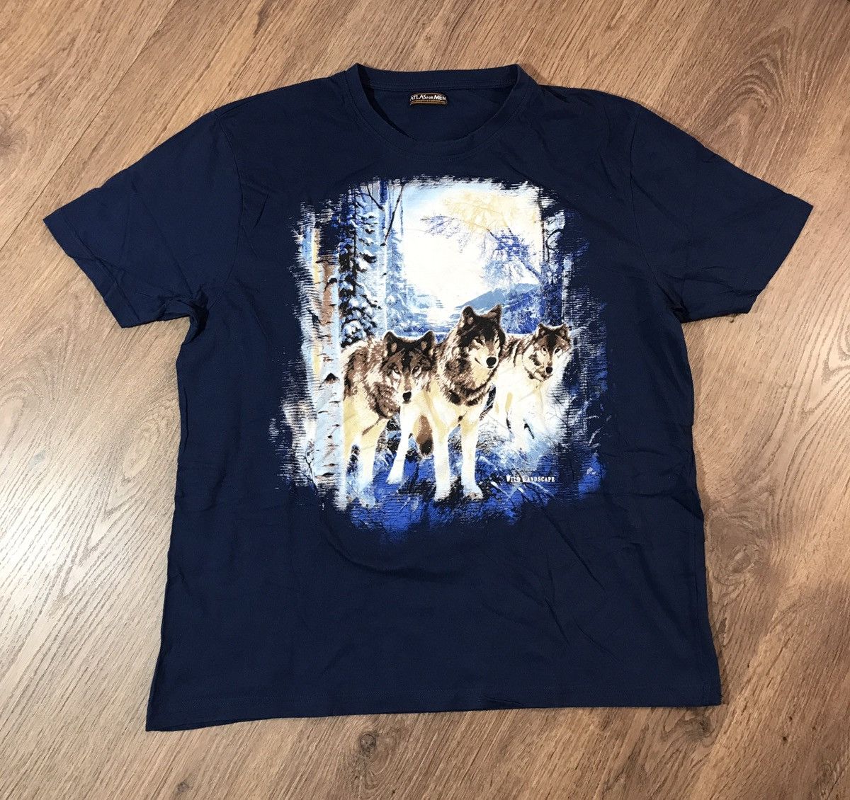 Vintage × Woolf Wolf vintage t-shirt animal tee Size US XL / EU 56 / 4 - 1 Thumbnail