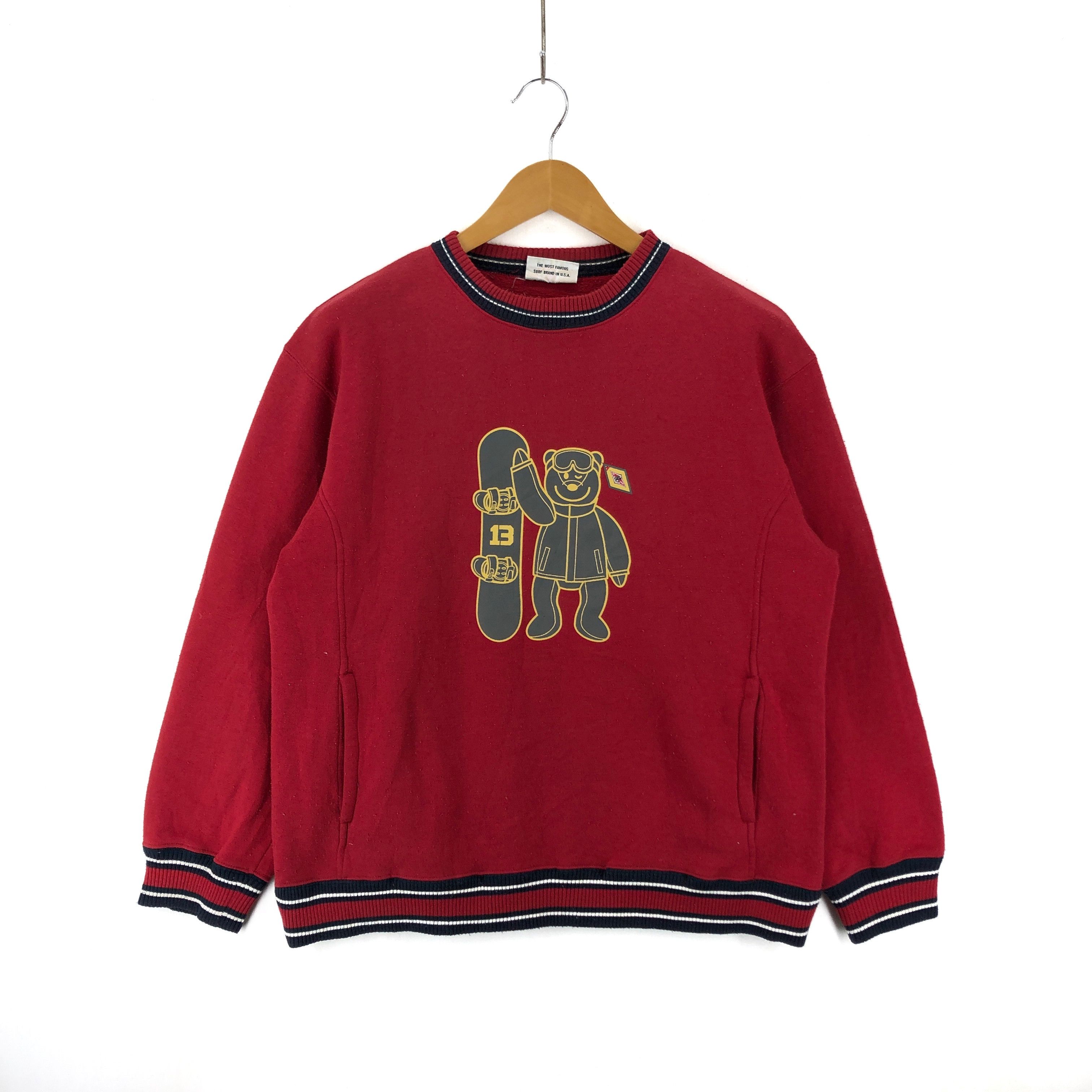 Other BEAR Crew Neck Sweatshirt Mirror Print #1843-51 Size US M / EU 48-50 / 2 - 1 Thumbnail