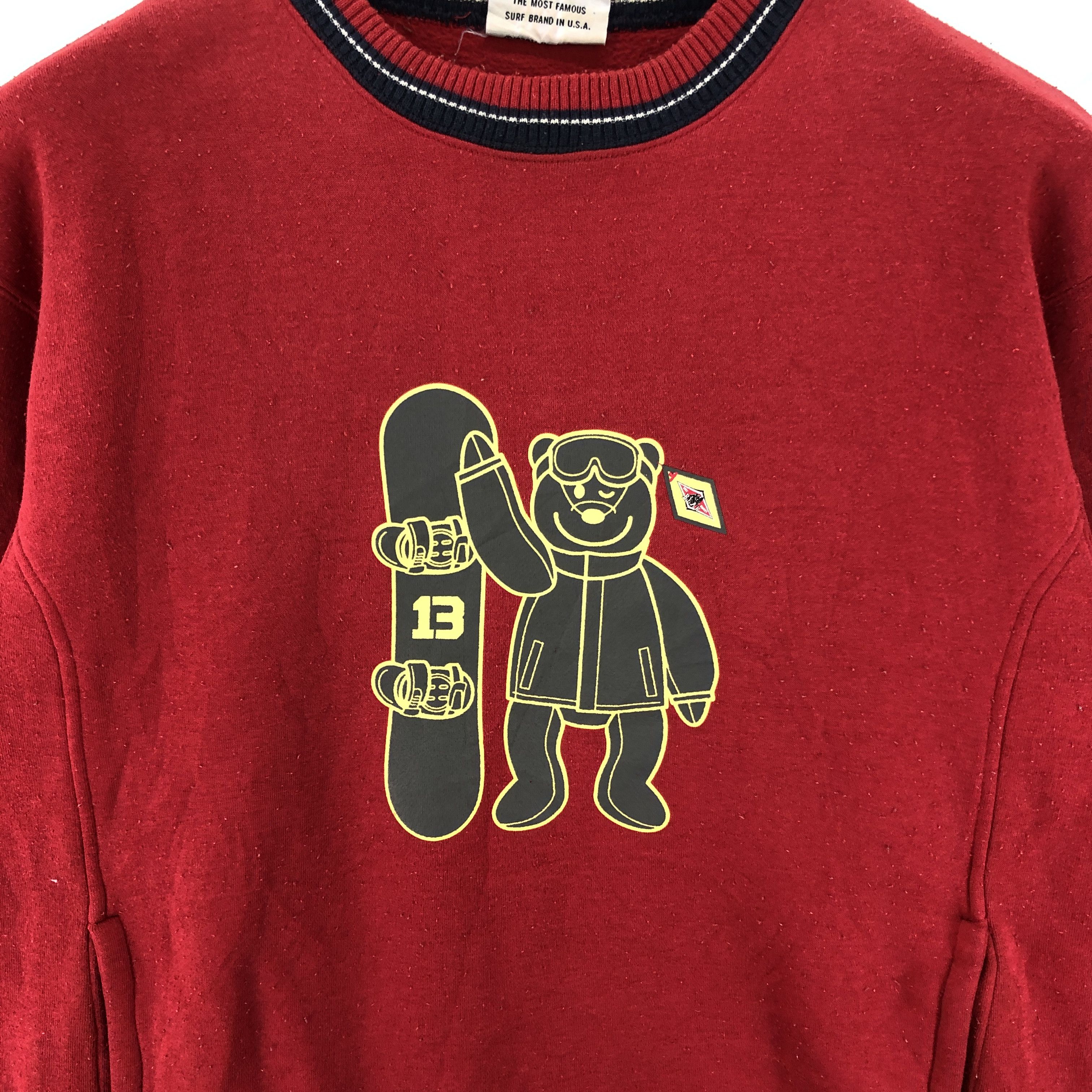 Other BEAR Crew Neck Sweatshirt Mirror Print #1843-51 Size US M / EU 48-50 / 2 - 2 Thumbnail