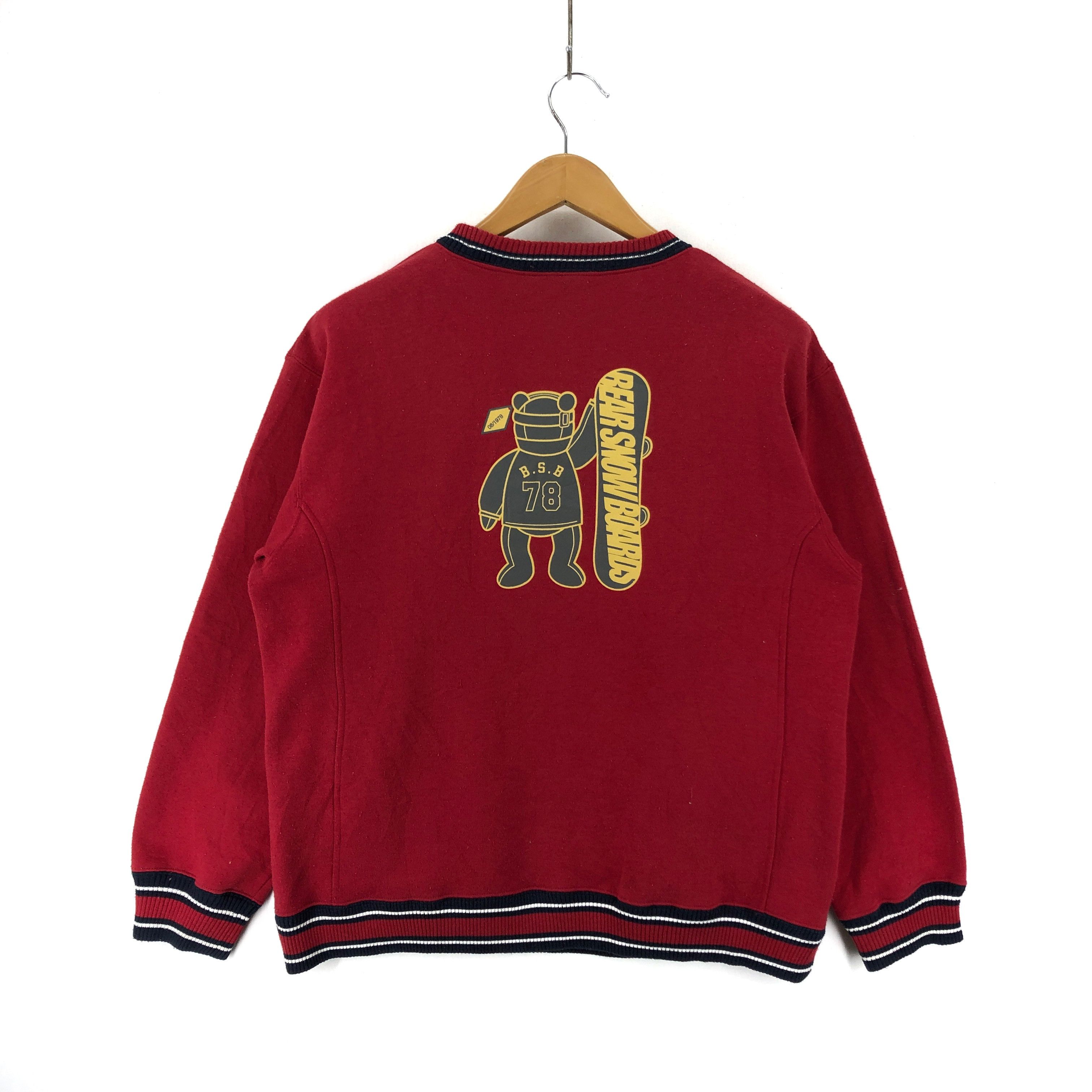 Other BEAR Crew Neck Sweatshirt Mirror Print #1843-51 Size US M / EU 48-50 / 2 - 5 Thumbnail