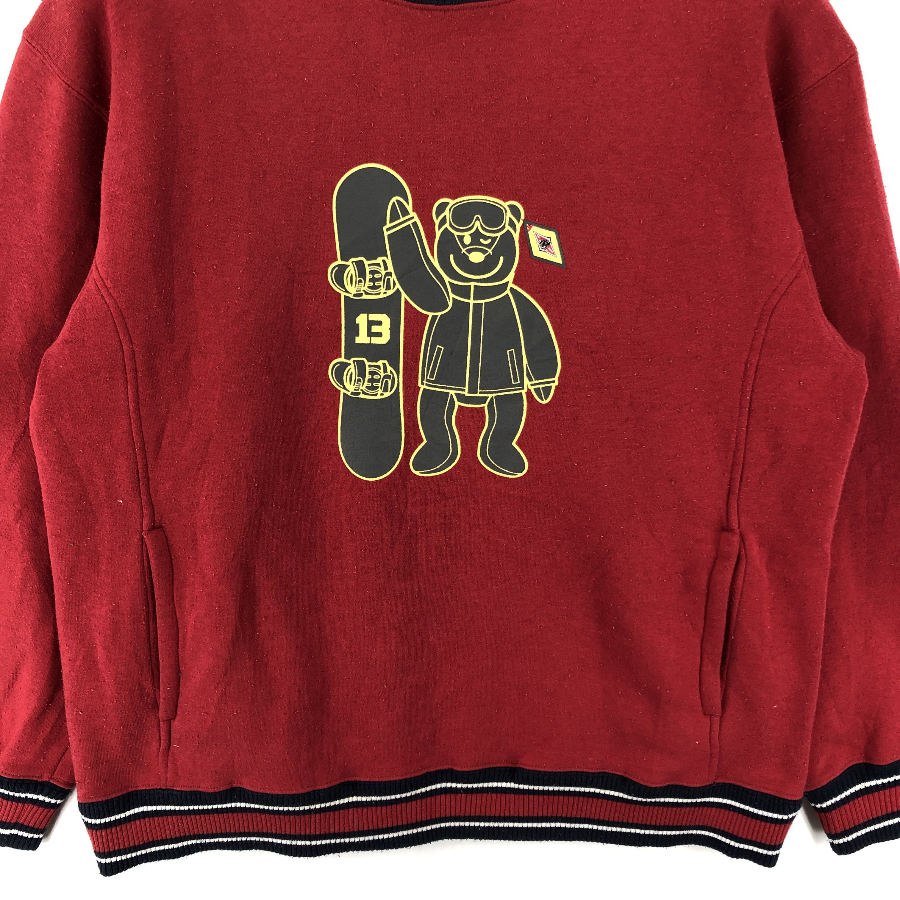 Other BEAR Crew Neck Sweatshirt Mirror Print #1843-51 Size US M / EU 48-50 / 2 - 3 Thumbnail