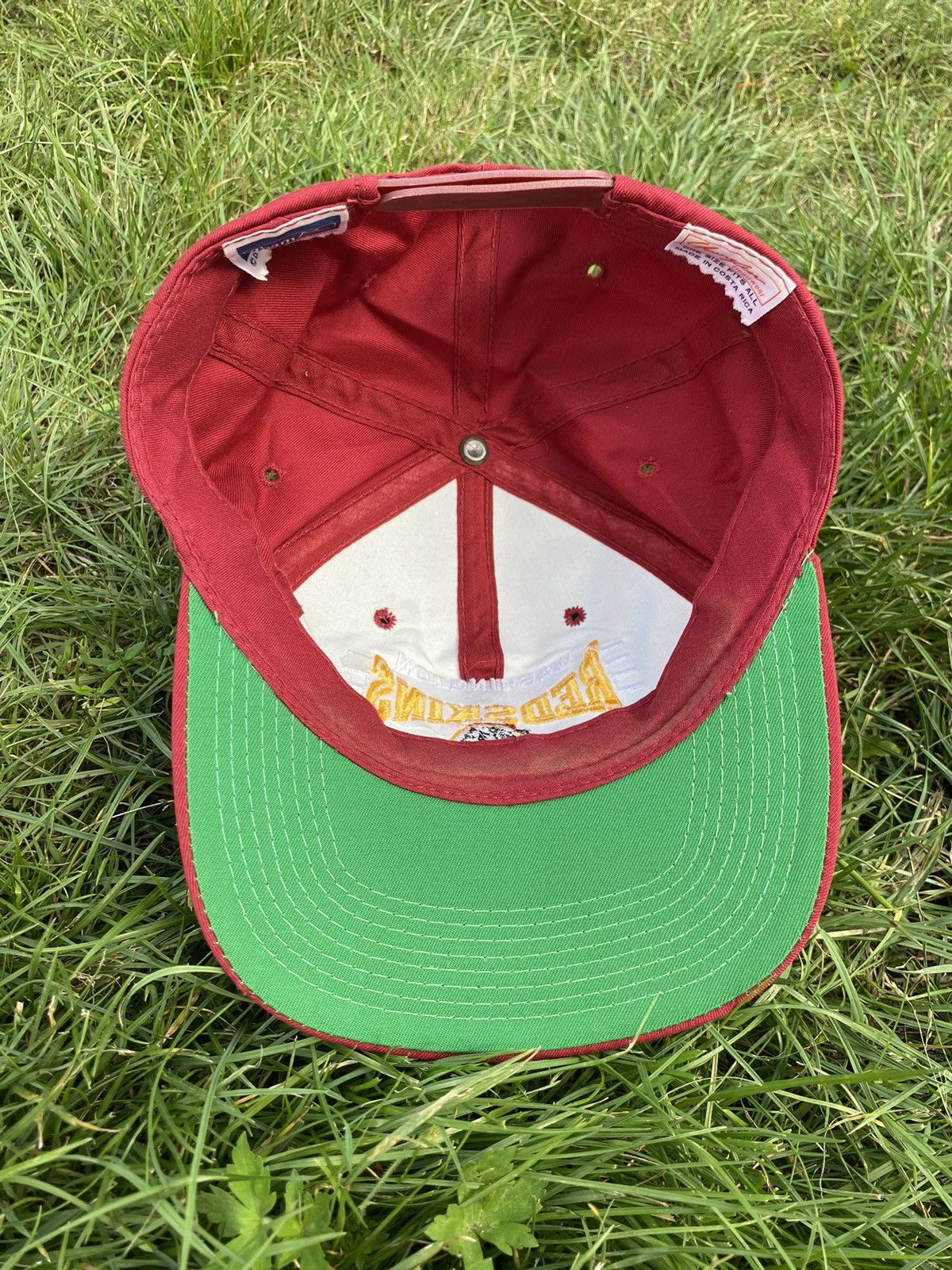 NFL Vintage 90s Washington Redskins Script NFL Snapback Hat Size ONE SIZE - 2 Thumbnail