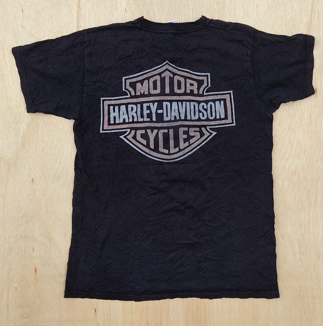 Fruit Of The Loom × Harley Davidson × Vintage vintage tee D - 20 harley davidson Size US S / EU 44-46 / 1 - 3 Thumbnail