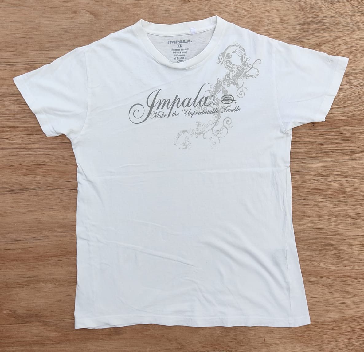 image of Tee D - 12 Impala in White, Men's (Size XL)