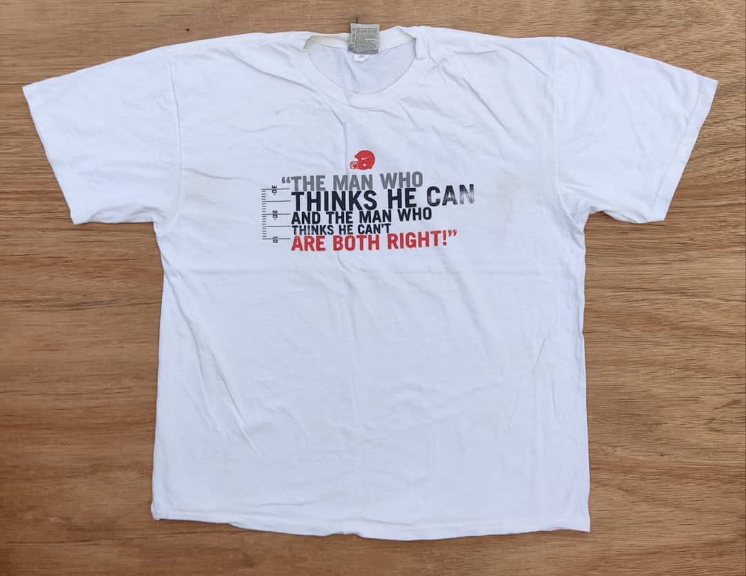 image of Tee D-12 Nike in White, Men's (Size Large)