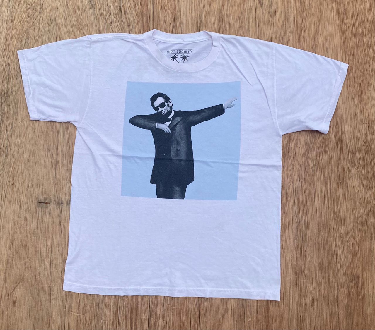 President's × Vintage Vintage Tee D - 24 Abraham Lincoln parody Size US L / EU 52-54 / 3 - 1 Thumbnail