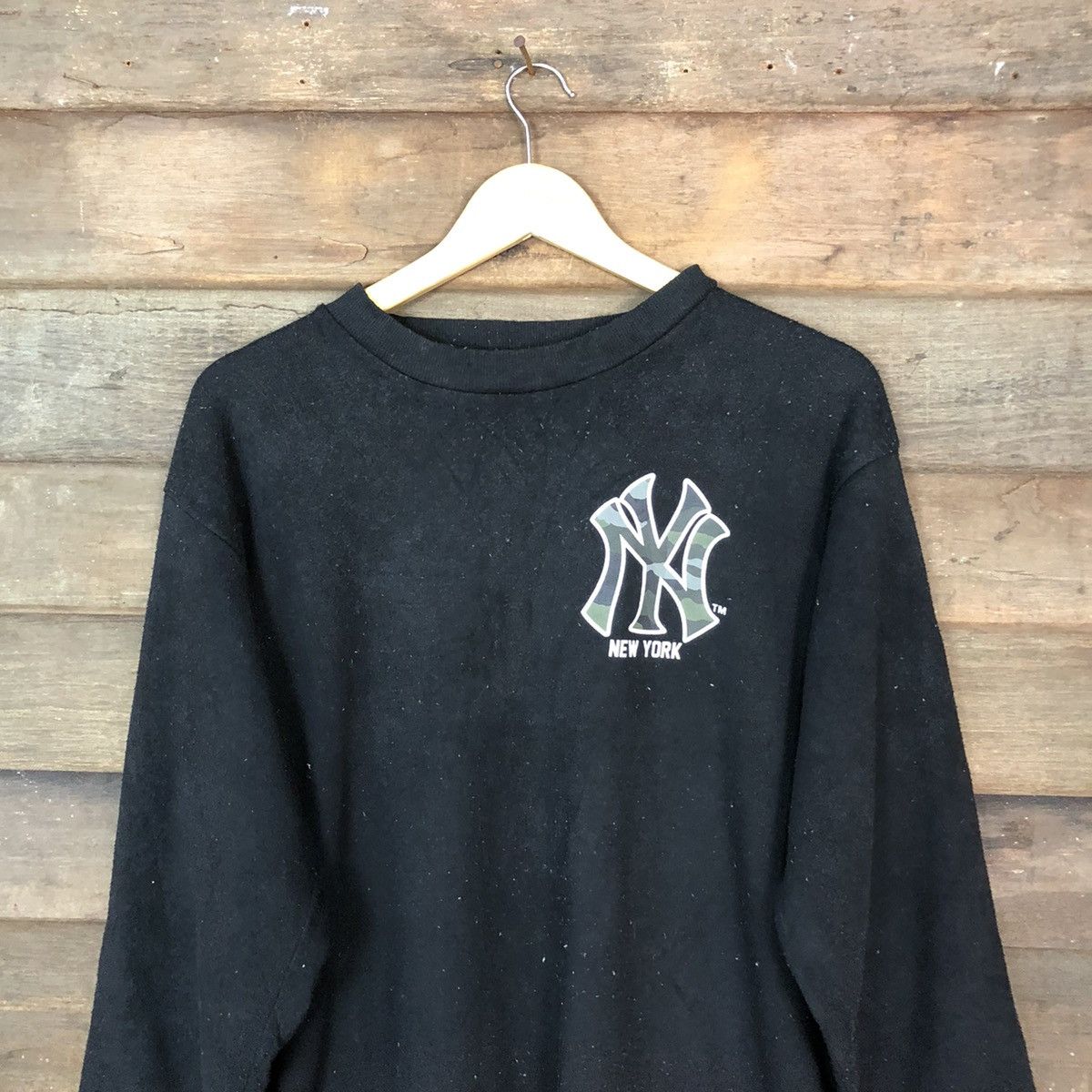 New York Yankees New York Black Sweatshirt #6001 Size US XL / EU 56 / 4 - 9 Thumbnail