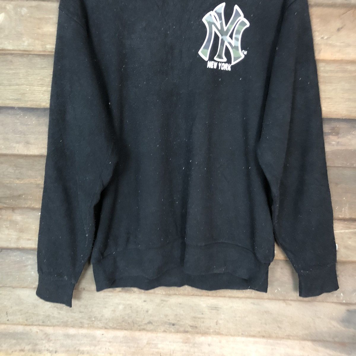 New York Yankees New York Black Sweatshirt #6001 Size US XL / EU 56 / 4 - 10 Thumbnail