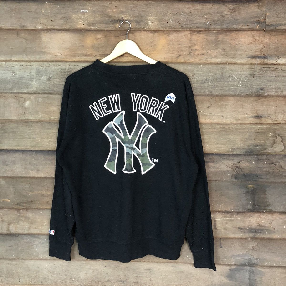 New York Yankees New York Black Sweatshirt #6001 Size US XL / EU 56 / 4 - 1 Thumbnail